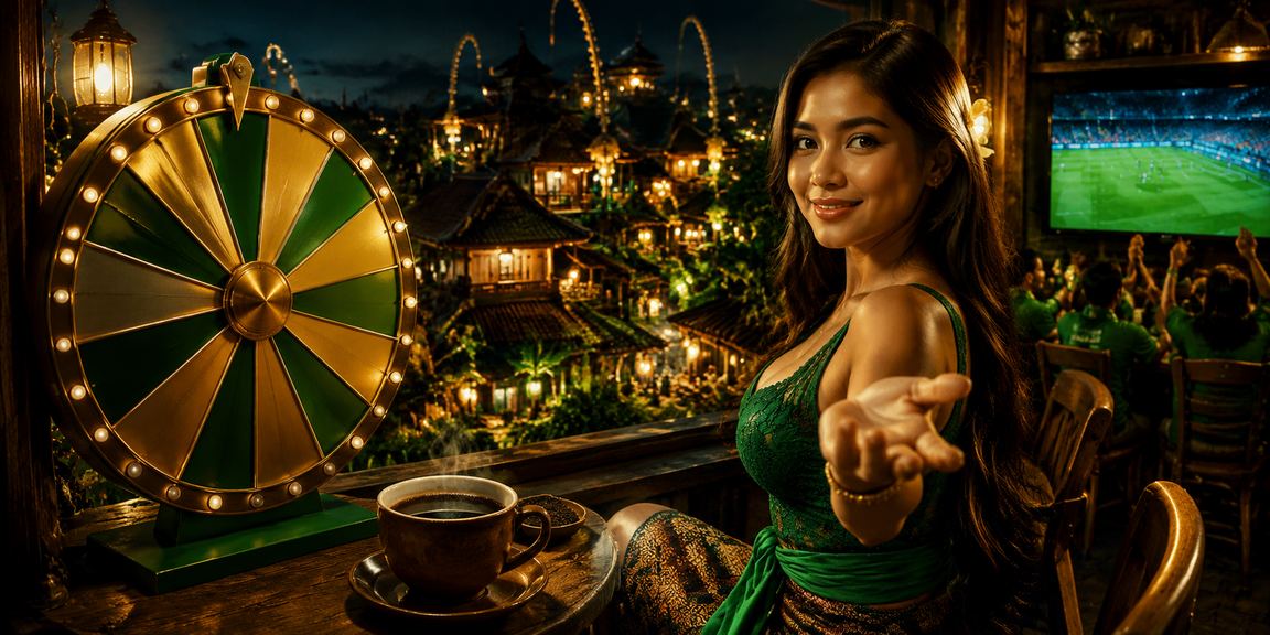 Suasana lucky draw kasino di kafe Vietnam yang hangat